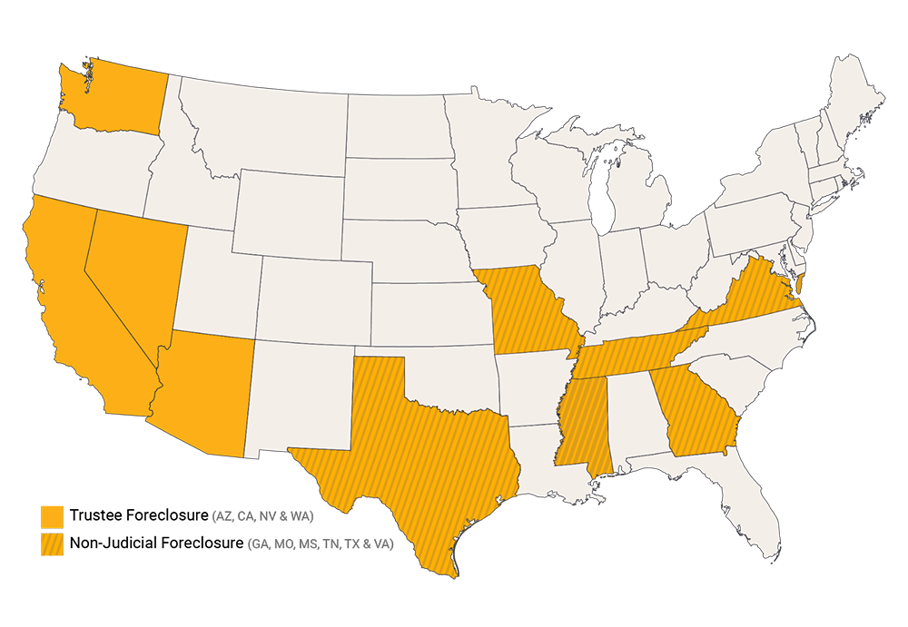 Map of where Vylla Solutions has services